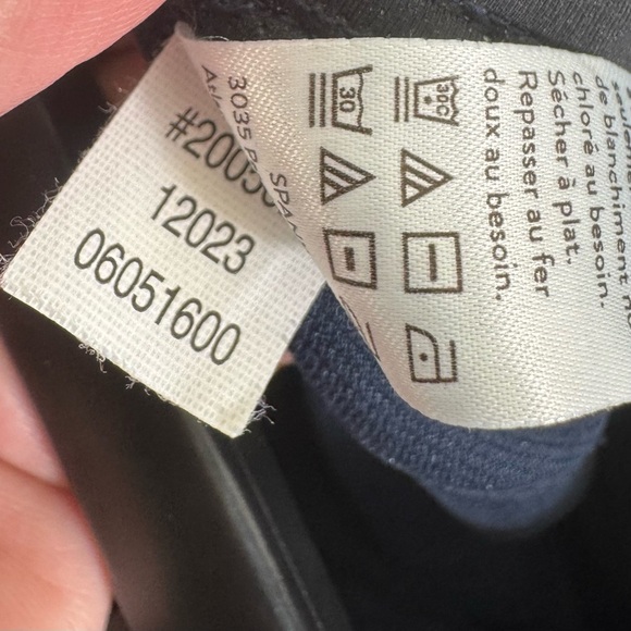 SPANX pants Jean-ish large pull on checkered‎ ankle leggings Blue Skinny Pants - Picture 9 of 9